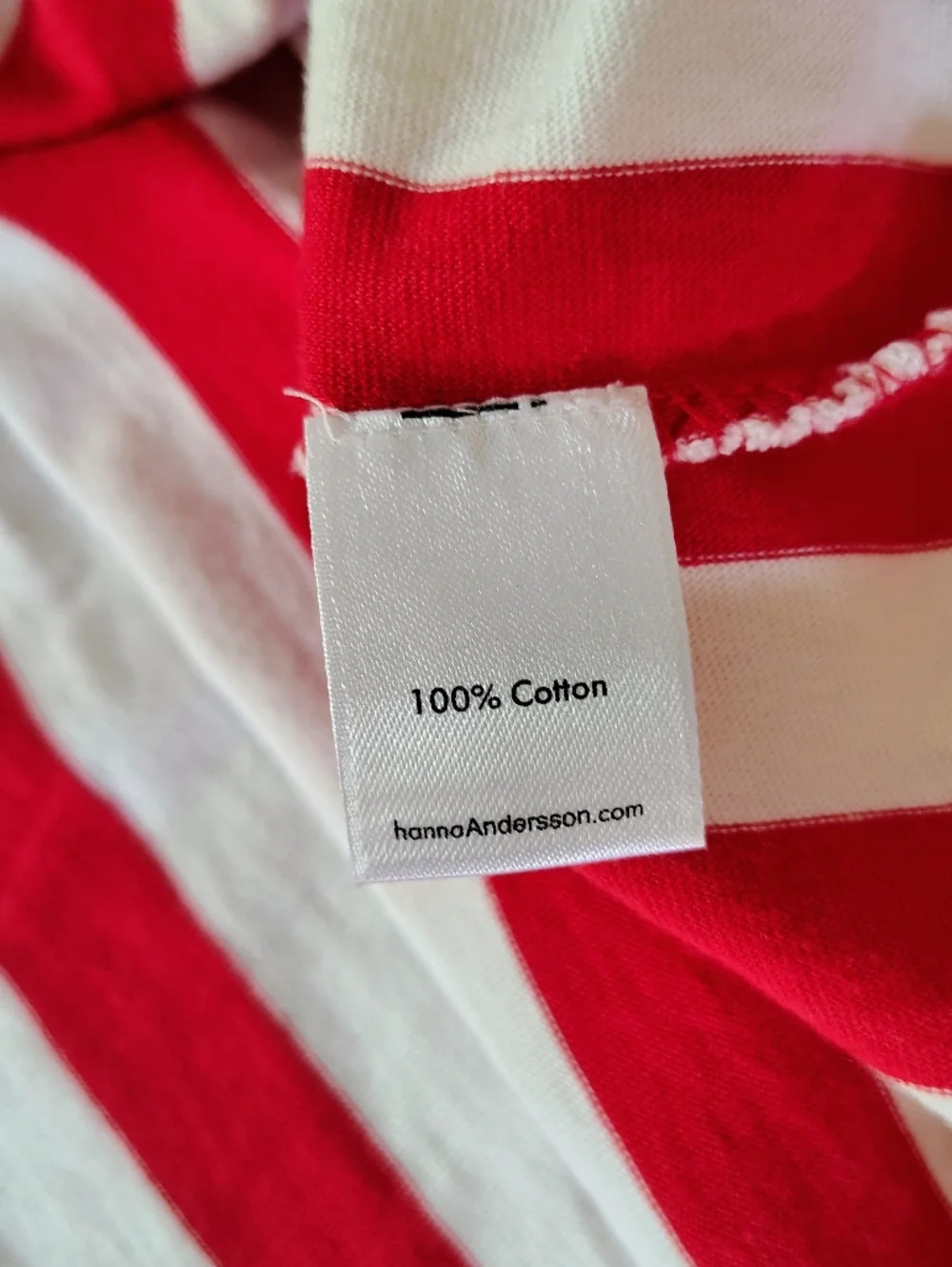 Hannah Anderson Red and White Striped Sundress - Picture 6 of 11